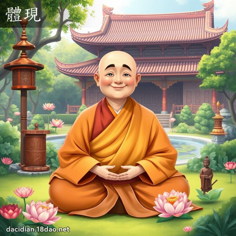 体现 - 国语大辞典配图