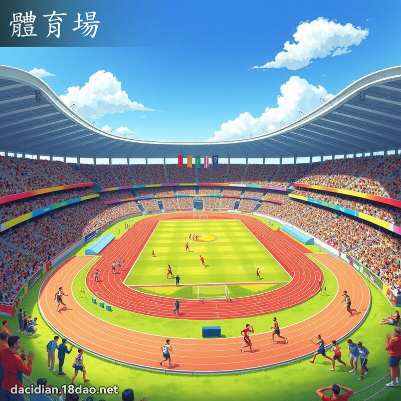 体育场 - 国语大辞典配图
