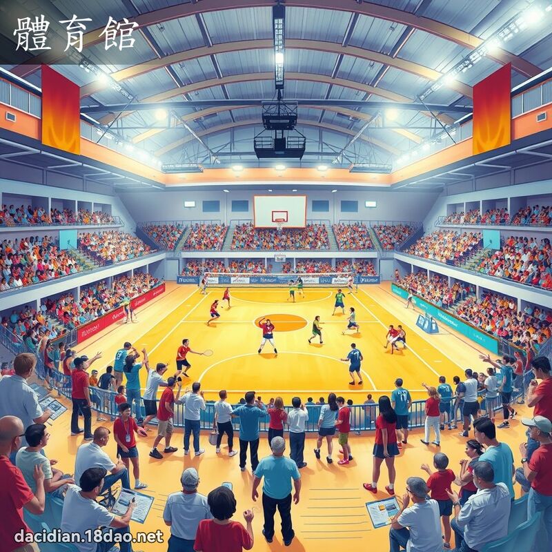 體育館 - 國語大辭典配圖