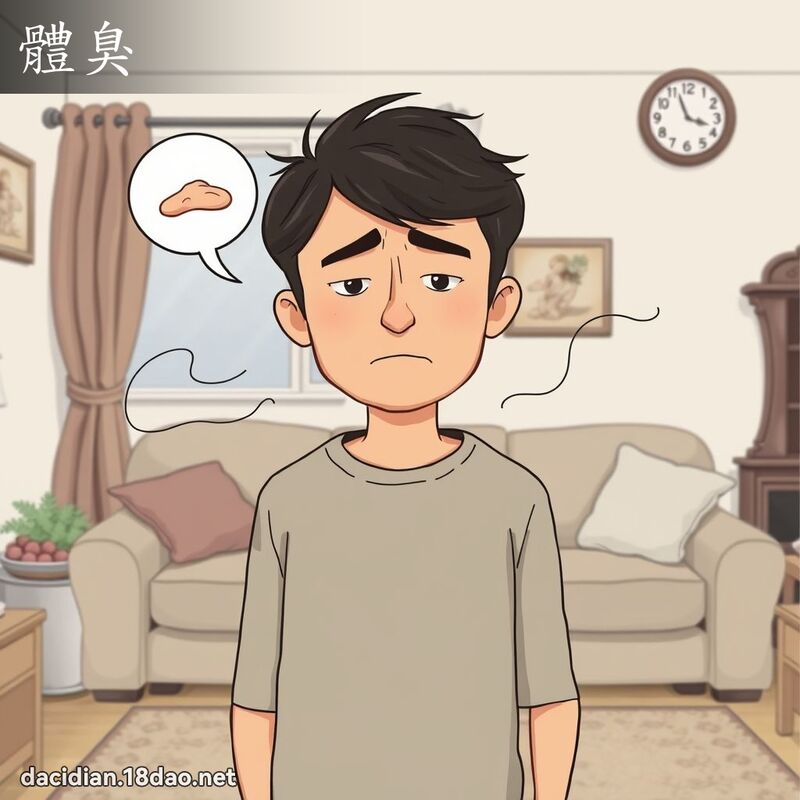 词语: 体臭 (多意词)