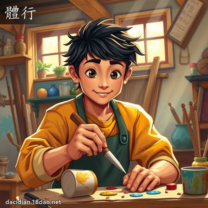 體行 - 國語大辭典配圖