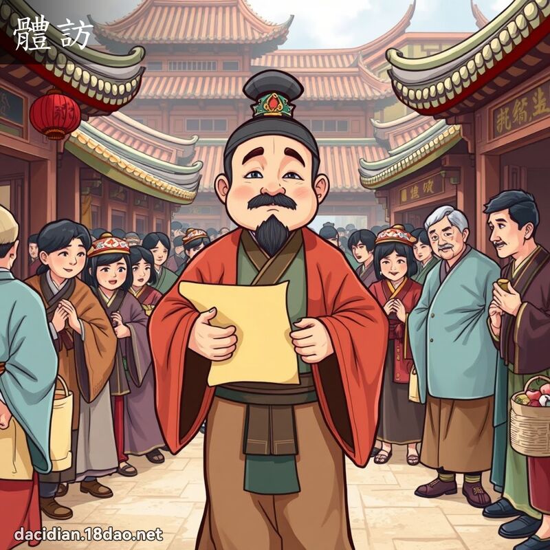 体访 - 国语大辞典配图