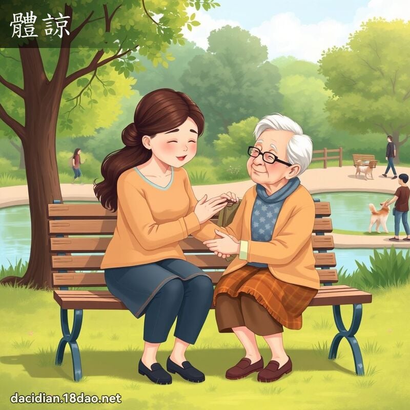 体谅 - 国语大辞典配图