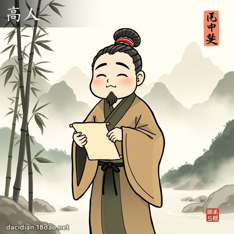 高人 - 國語大辭典配圖