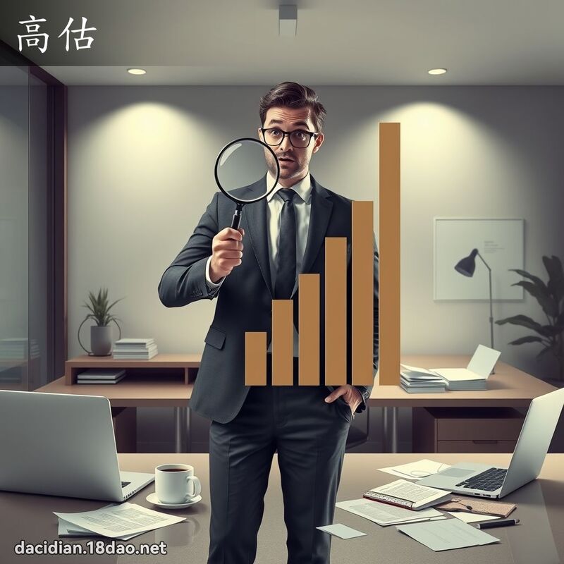 高估 - 國語大辭典配圖