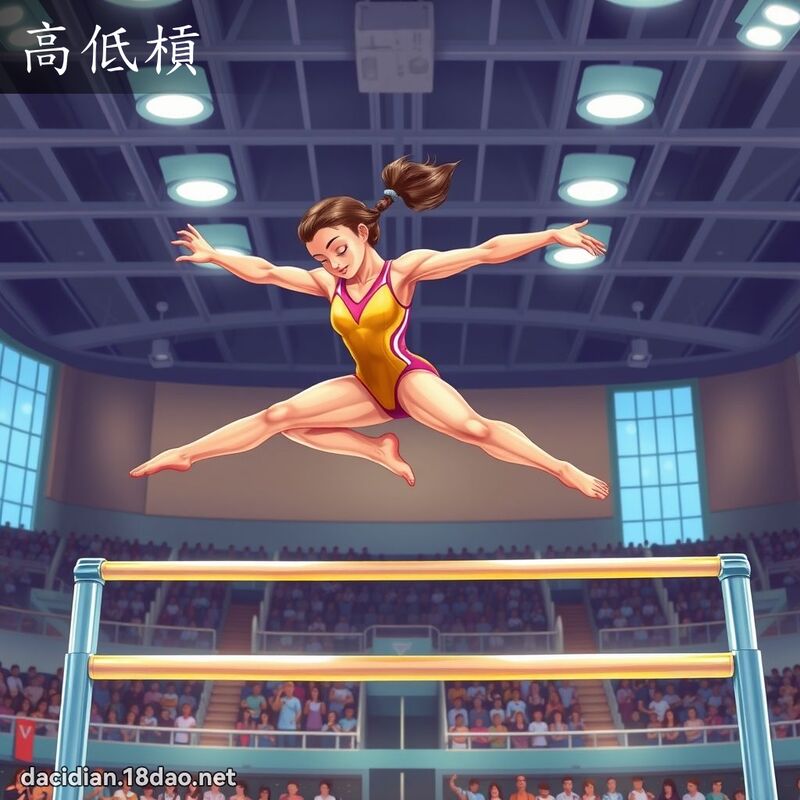 高低槓 - 国语大辞典配图
