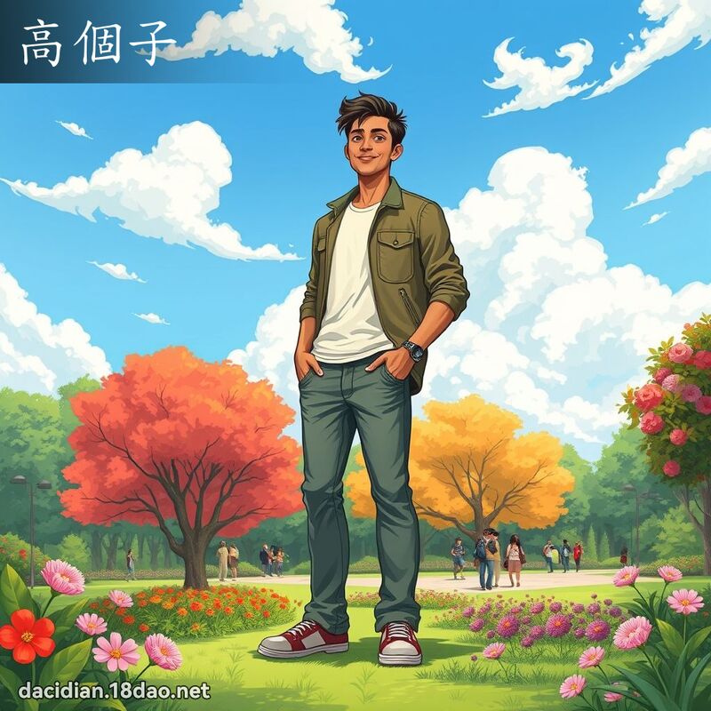 高個子 - 國語大辭典配圖