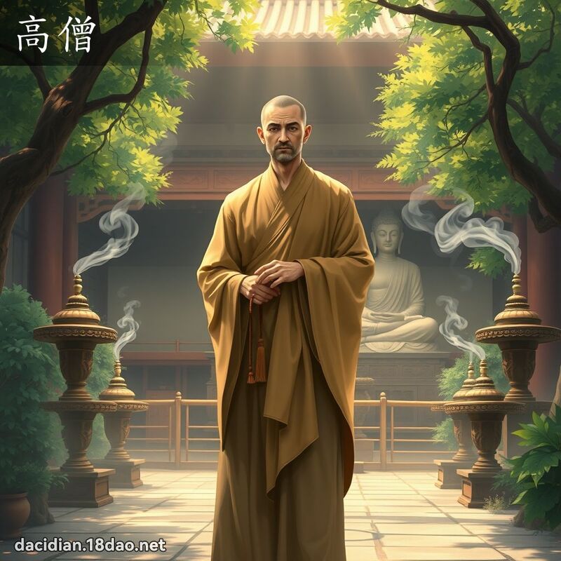 高僧 - 國語大辭典配圖