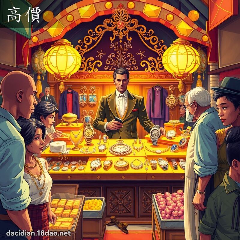 高價 - 國語大辭典配圖