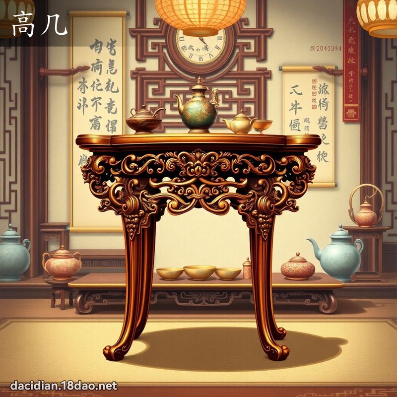 高几 - 国语大辞典配图