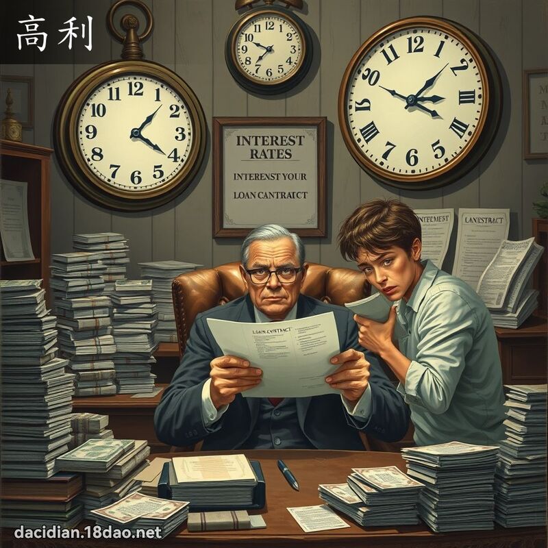 高利 - 国语大辞典配图