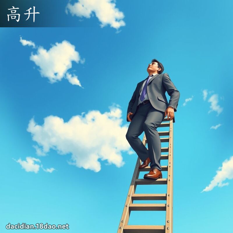 高升 - 國語大辭典配圖