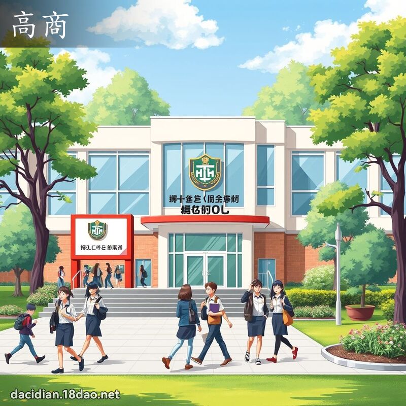 高商 - 國語大辭典配圖
