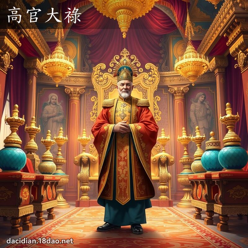 高官大禄 - 国语大辞典配图