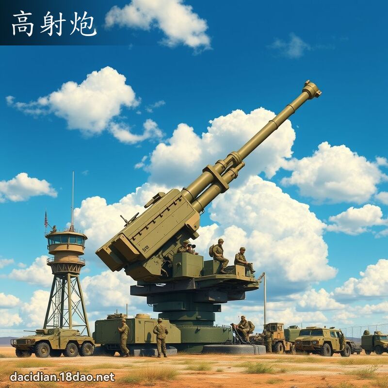 高射炮 - 國語大辭典配圖