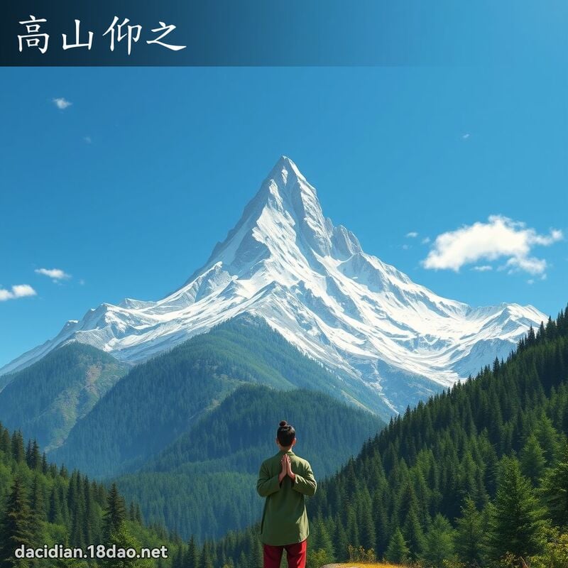 高山仰之 - 国语大辞典配图