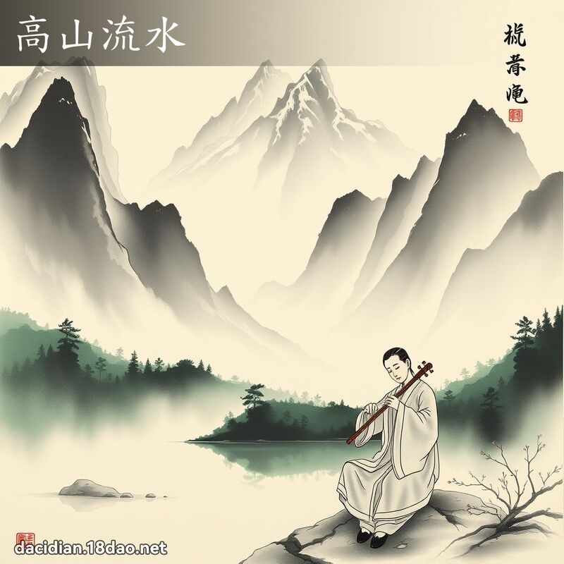 高山流水 - 国语大辞典配图