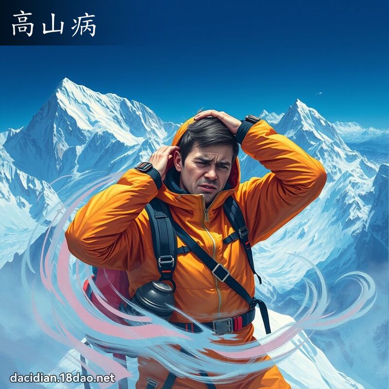 高山病 - 國語大辭典配圖