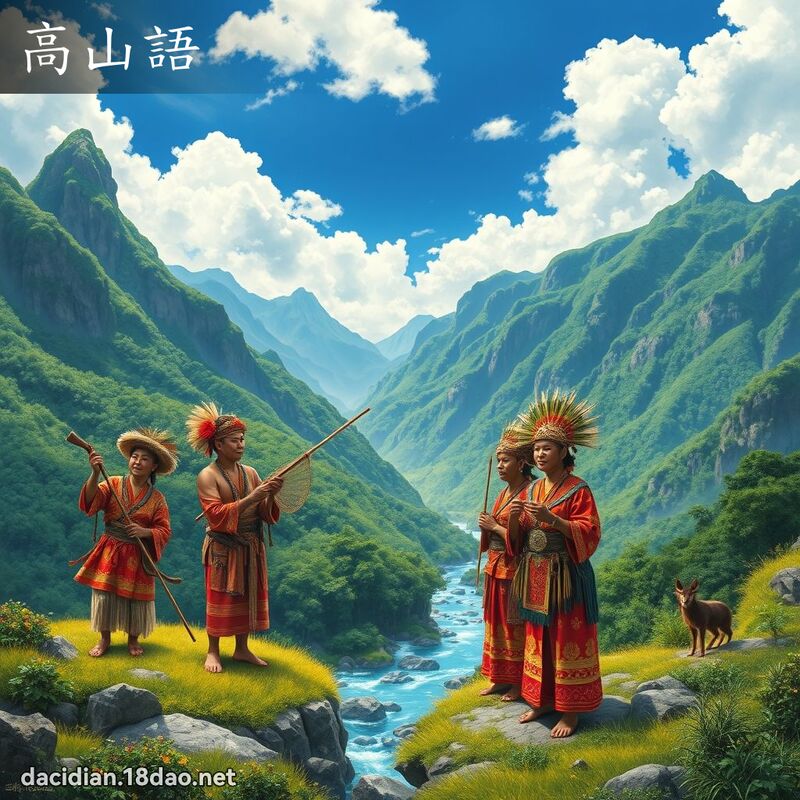 高山語 - 國語大辭典配圖