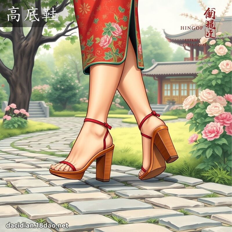 高底鞋 - 国语大辞典配图