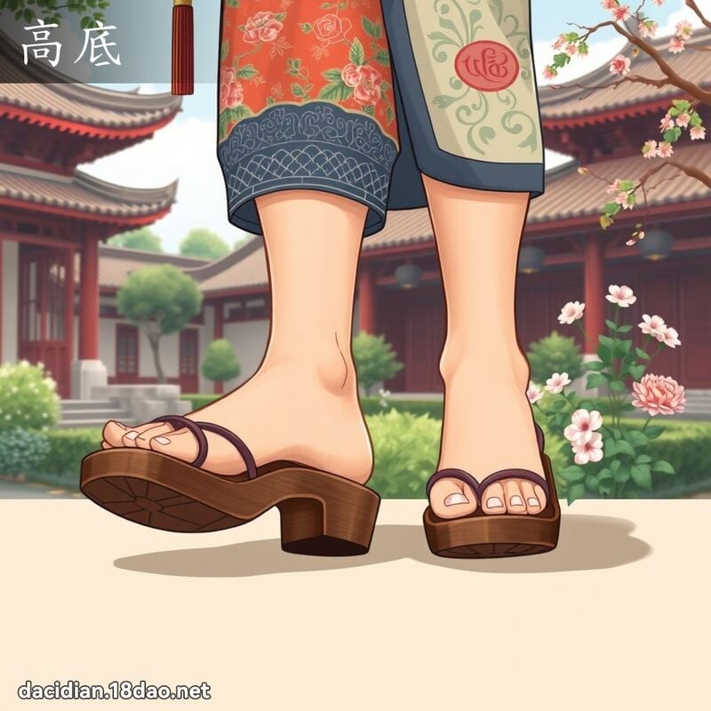 高底 - 國語大辭典配圖