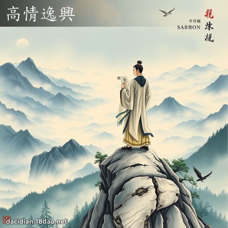 高情逸興 - 國語大辭典配圖