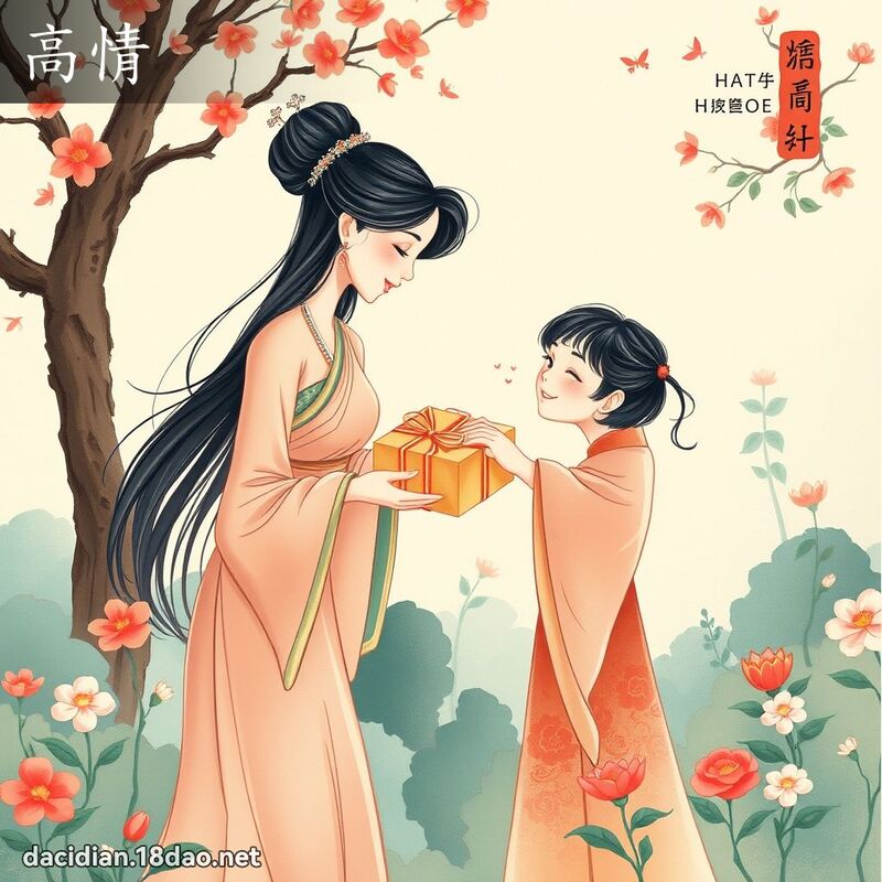 高情 - 国语大辞典配图
