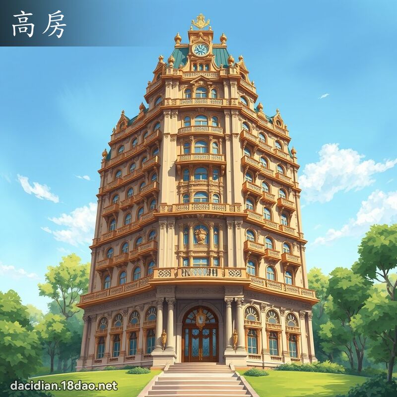 高房 - 国语大辞典配图
