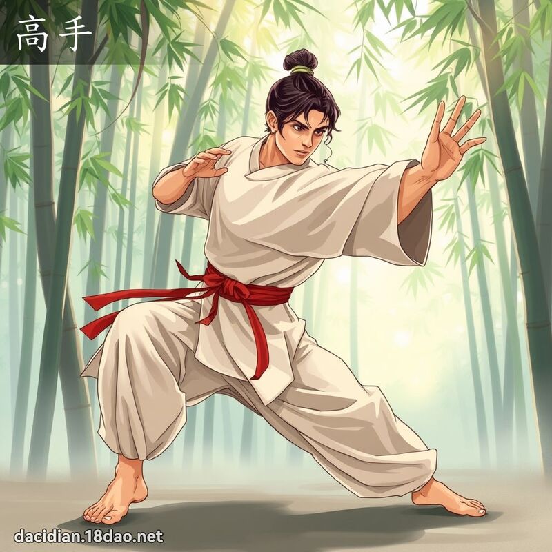 高手 - 國語大辭典配圖