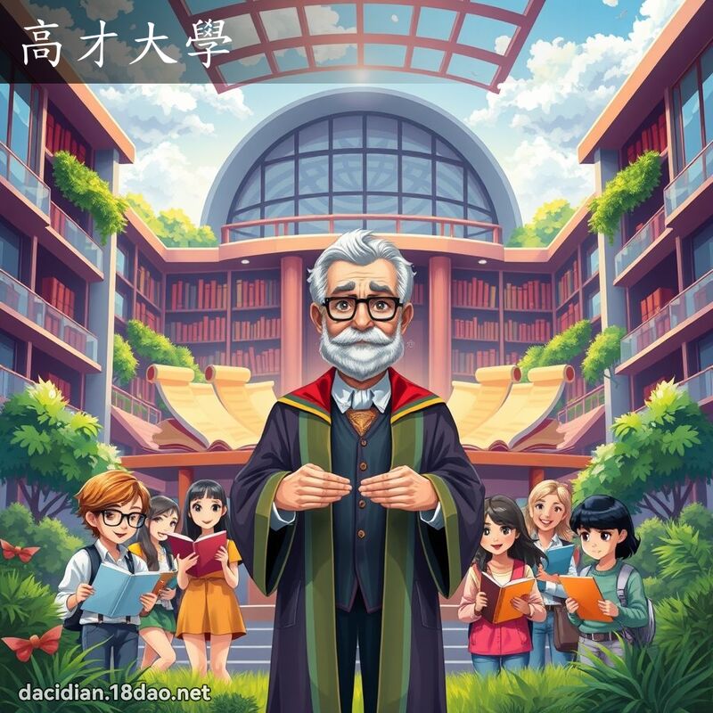 高才大學 - 國語大辭典配圖