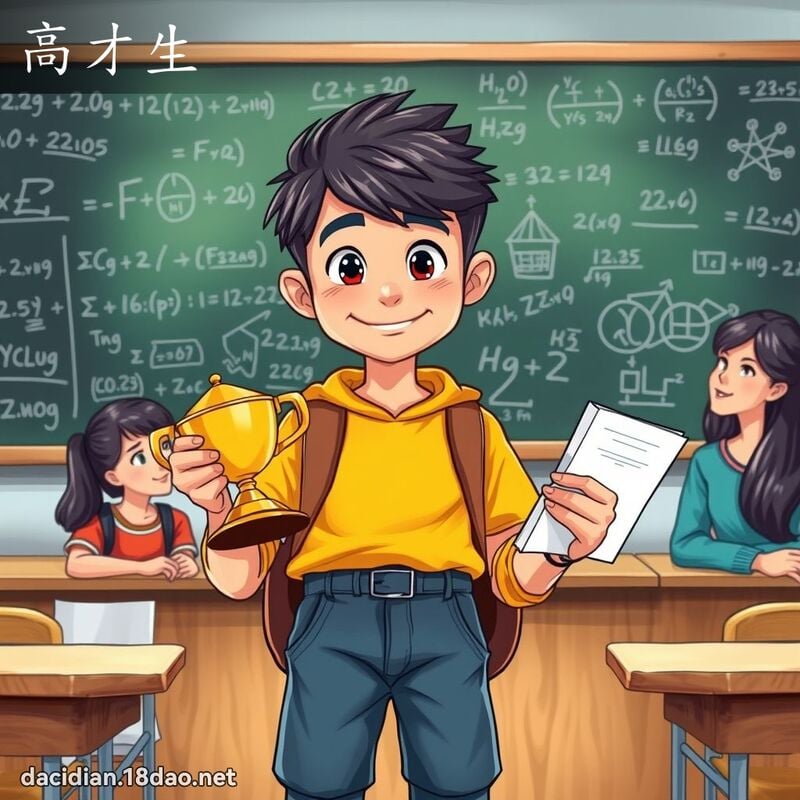 高才生 - 國語大辭典配圖