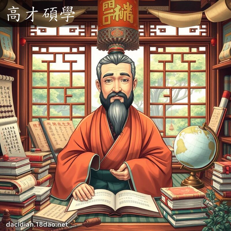 高才碩學 - 國語大辭典配圖