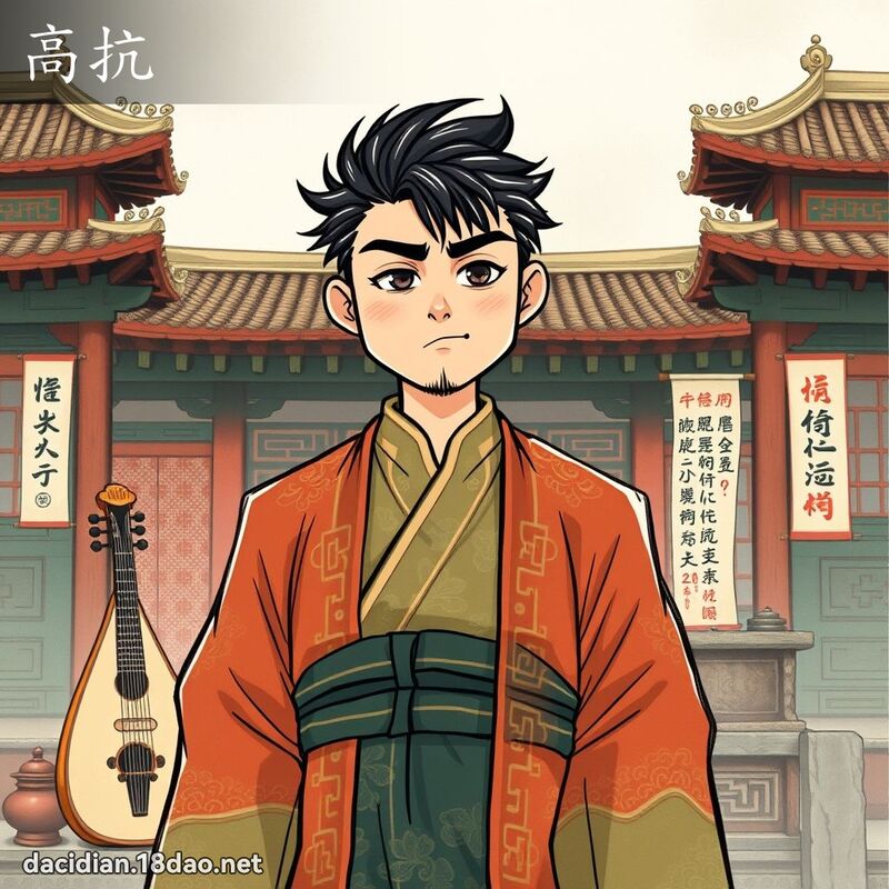 高抗 - 國語大辭典配圖