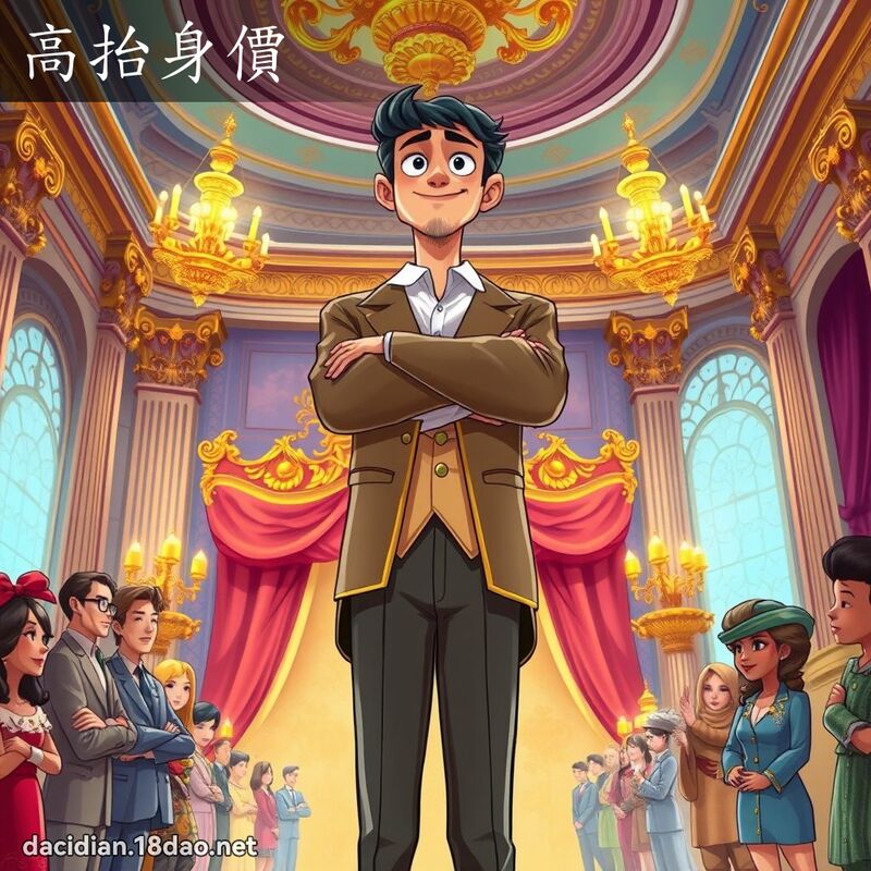 高抬身价 - 国语大辞典配图