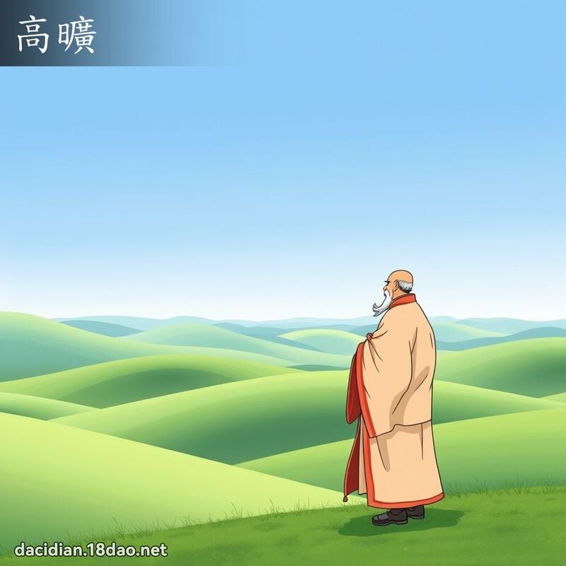 高旷 - 国语大辞典配图