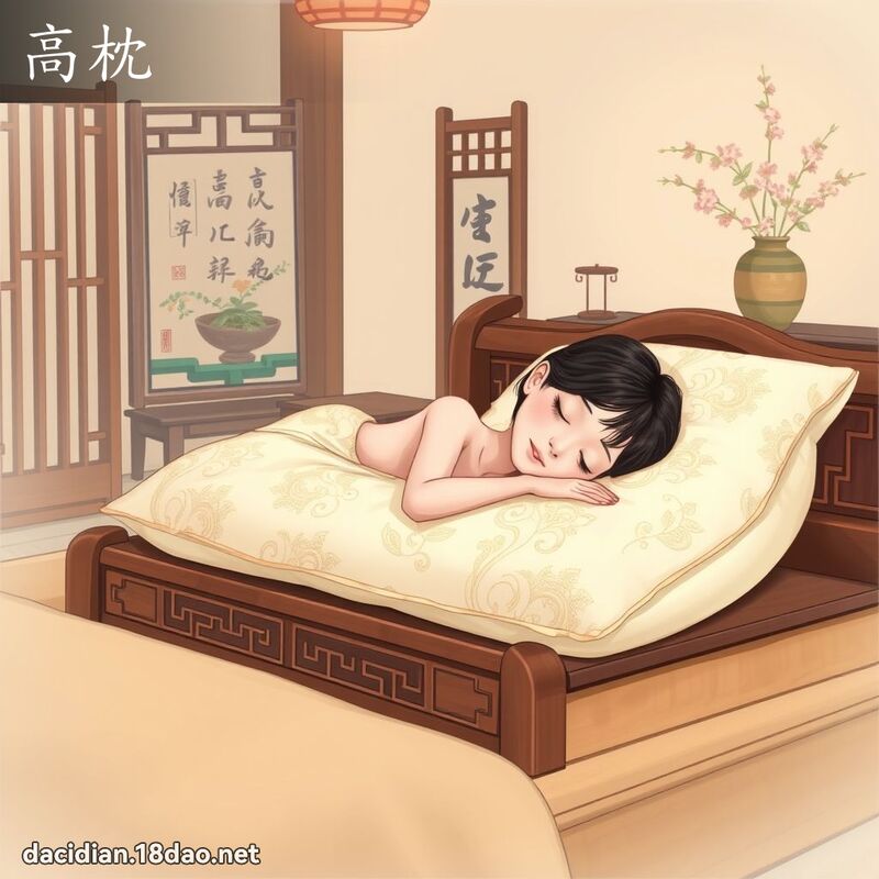 高枕 - 國語大辭典配圖