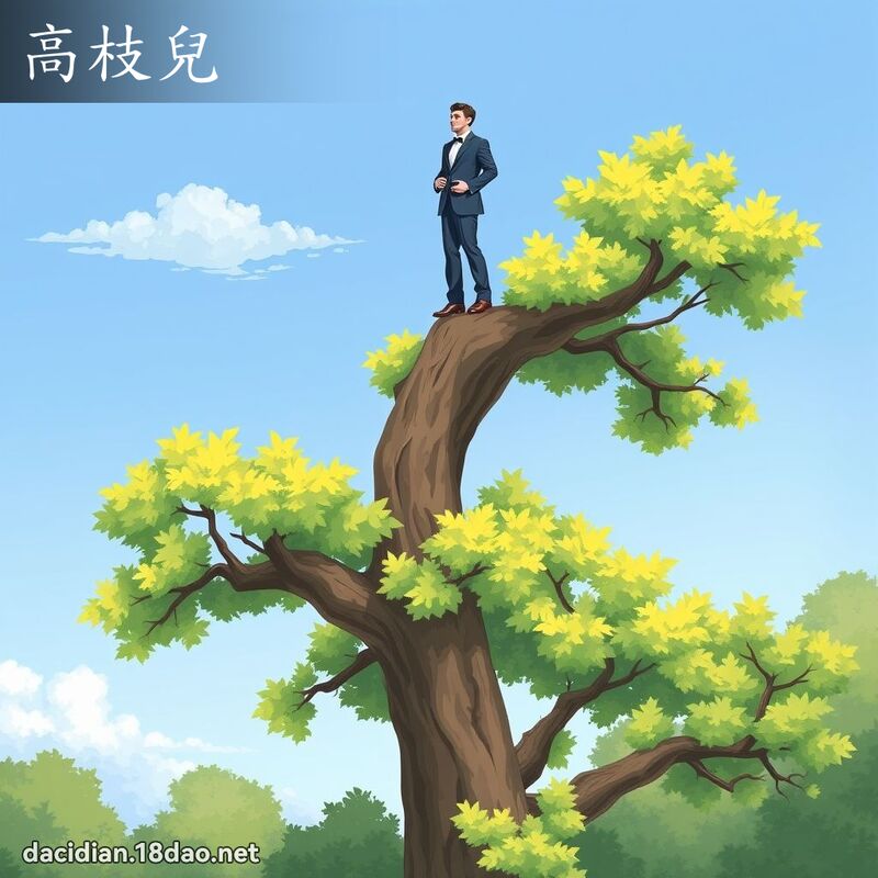 高枝儿 - 国语大辞典配图