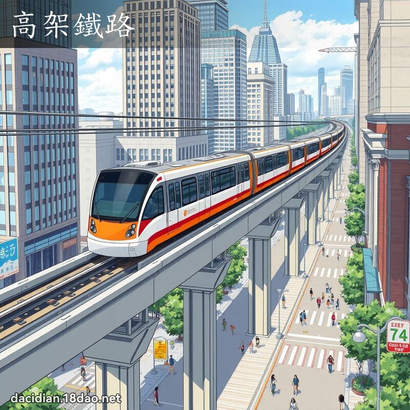 高架铁路 - 国语大辞典配图