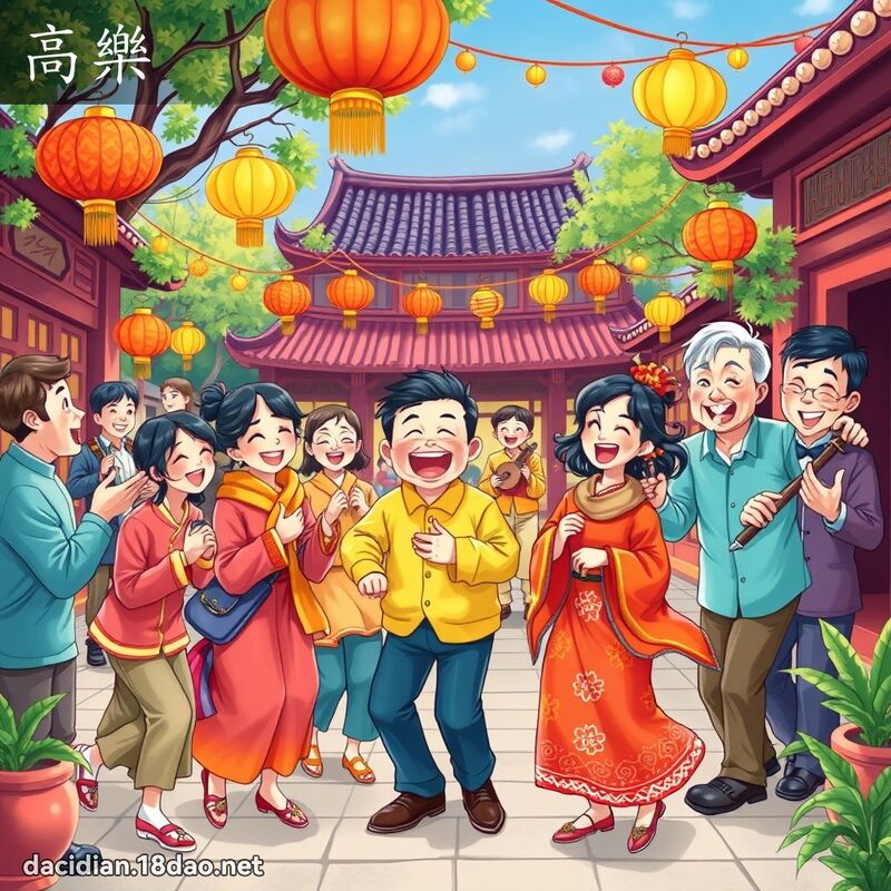 高樂 - 國語大辭典配圖