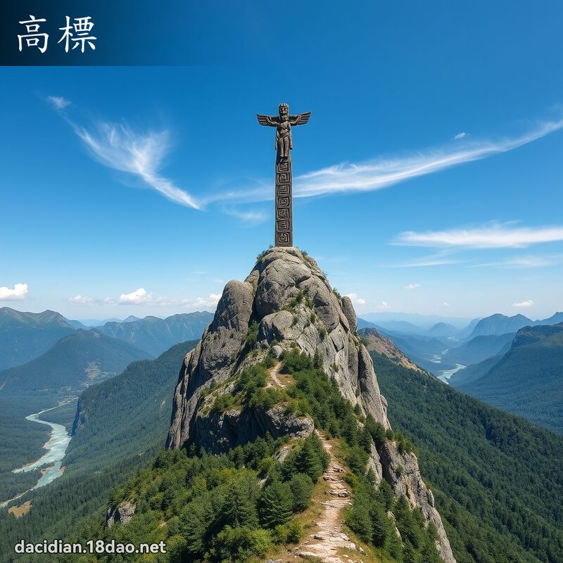 高標 - 国语大辞典配图