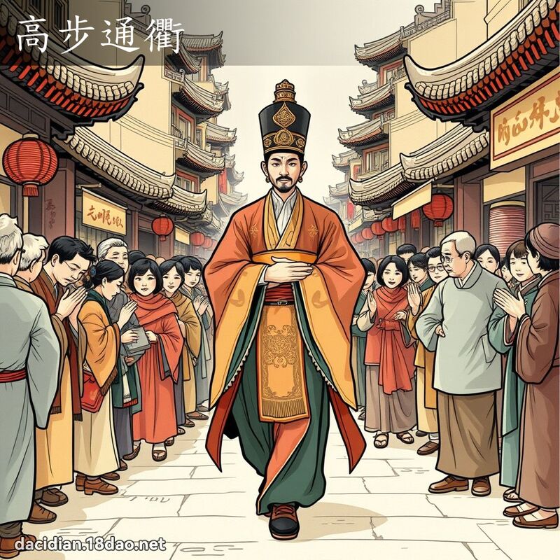 高步通衢 - 國語大辭典配圖