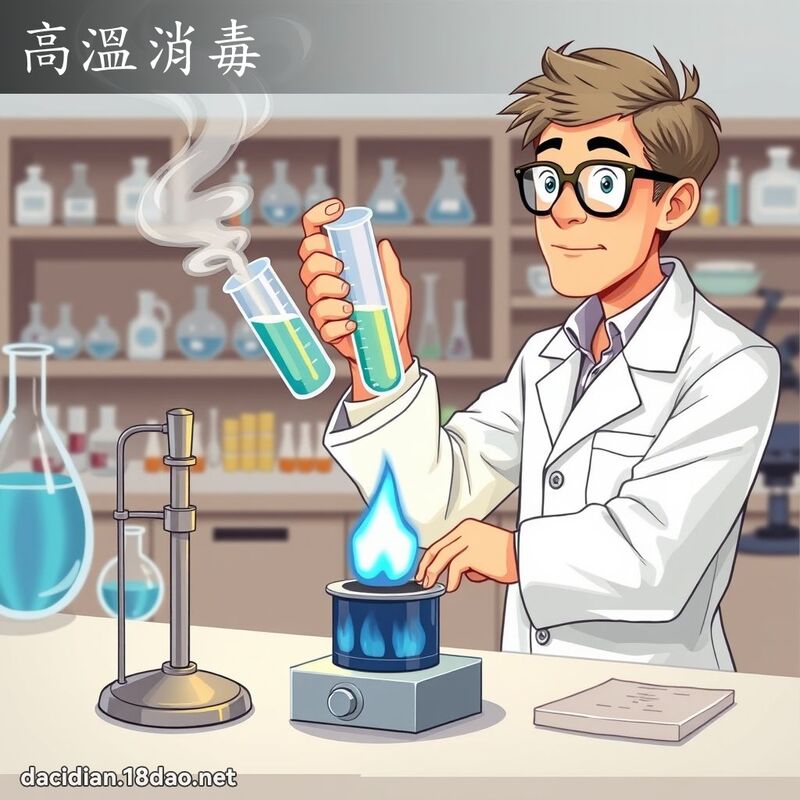 高温消毒 - 国语大辞典配图