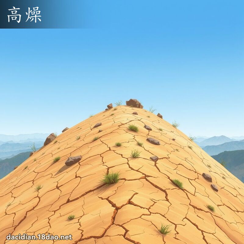 高燥 - 国语大辞典配图