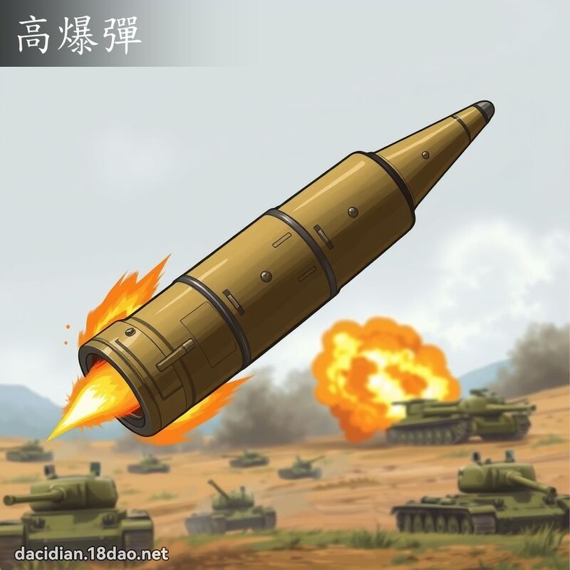 高爆弹 - 国语大辞典配图