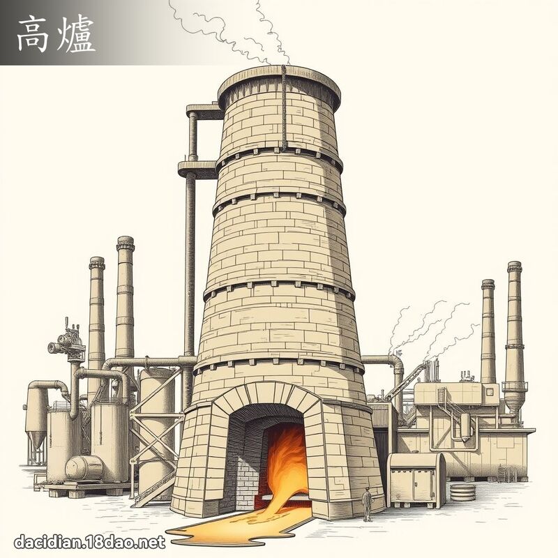 高爐 - 國語大辭典配圖