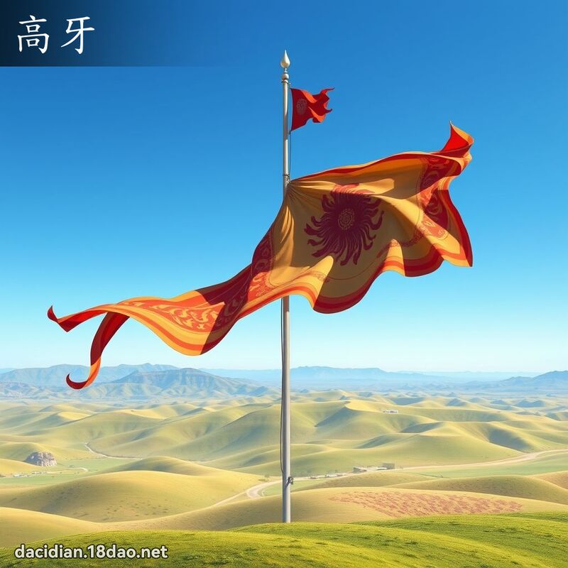 高牙 - 国语大辞典配图