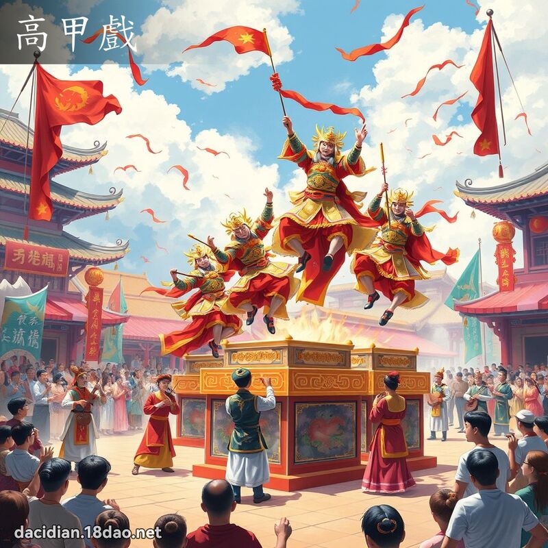 高甲戲 - 國語大辭典配圖