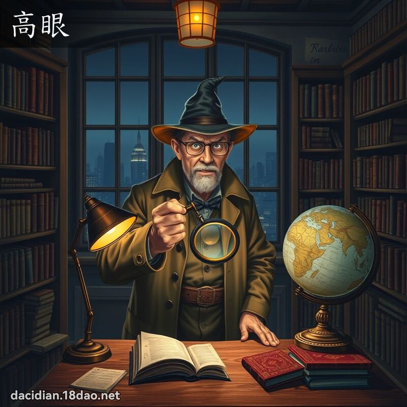 高眼 - 國語大辭典配圖
