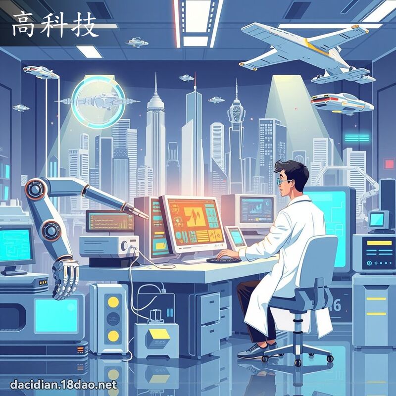高科技 - 国语大辞典配图