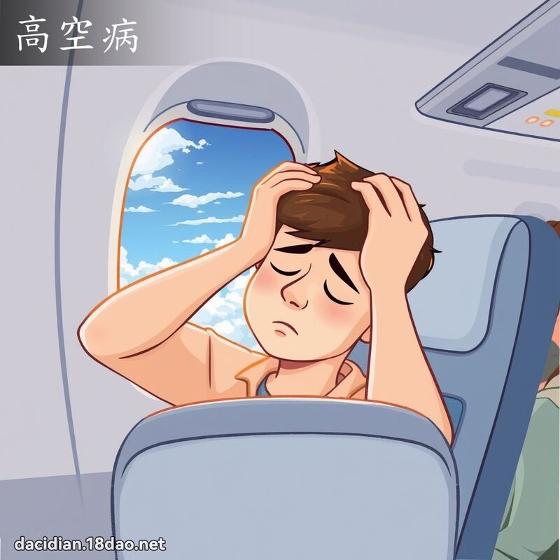 高空病 - 國語大辭典配圖